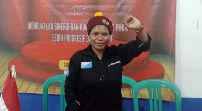 Elisabet Tebai Terpilih Sebagai Ketua Komisariat PMKRI Sukabumi