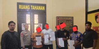 Resmi Ditahan Polisi, 5 Tersangka Pengeroyokan Direktur Panah Papua Terancam 7 Tahun Penjara