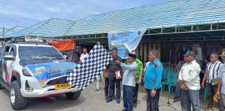 Diberangkatkan Wabup JL, 240 Orang Ikuti Program Mudik Pemda Teluk Bintuni