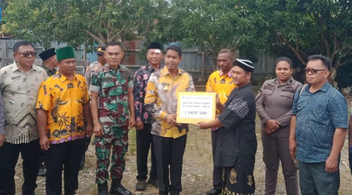 Idul Adha 1446 Hijriyah, Pemkab Teluk Bintuni Salurkan 61 Hewan Qurban ke 16 Masjid