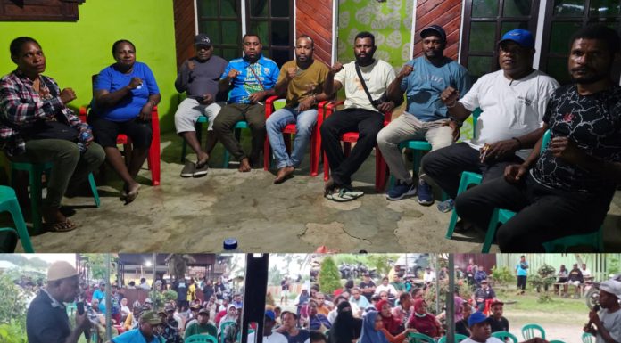 Satukan Aspirasi, Relawan Pemenangan Bupati Berkumpul untuk Kawal Roda Pemerintahan di Teluk Bintuni