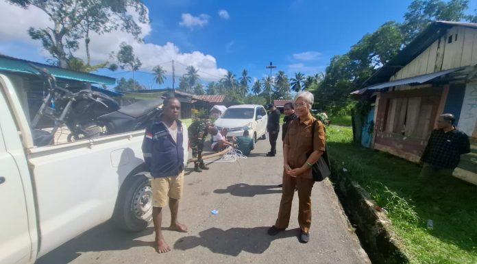 Kepala BPKAD Teluk Bintuni Turun Lapangan Tarik Aset Kendaraan Dinas