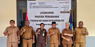 Laras Nuryani Launching Proyek Perubahan Penertiban Aset Kendaraan Bermotor