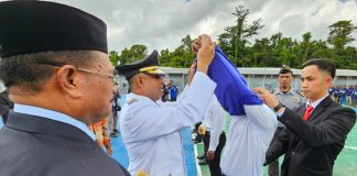 Diserahkan Bupati Yohanis Manibuy, Ratusan WP Rutan Kelas IIB Bintuni Terima Remisi HUT RI