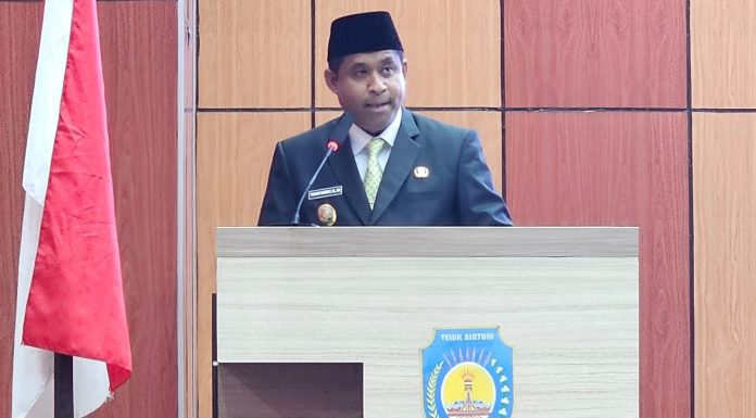 Pembagian DBH Migas Tidak Adil, Bupati Yohanis Manibuy Minta Perdasus 22/2022 Direvisi