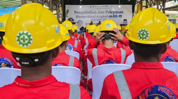 Di Acara Pelepasan 95 Siswa P2TIM Petrotekno Angkatan 19, Wakil Bupati Joko Lingara Murka
