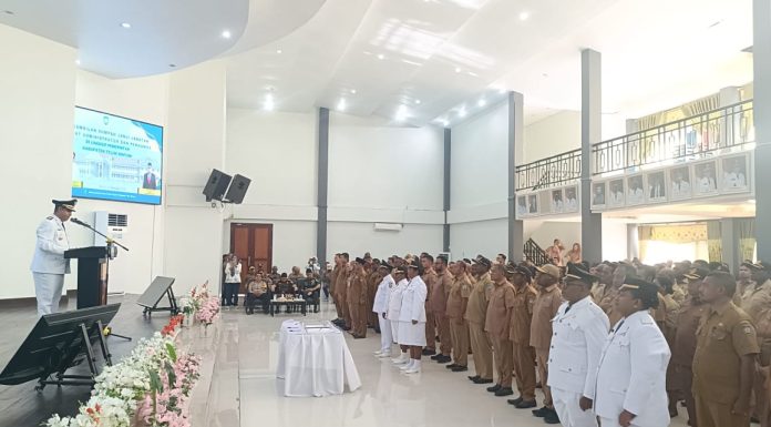 Bupati Teluk Bintuni Lantik 199 Pejabat Eselon 3 dan 4, Pejabat OAP 7 Suku Mendominasi