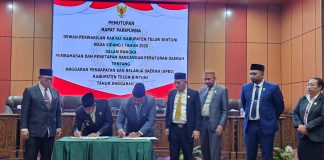 Tok..! APBD Teluk Bintuni Tahun Anggaran 2026 Disahkan Sebesar Rp 2,5 Triliun