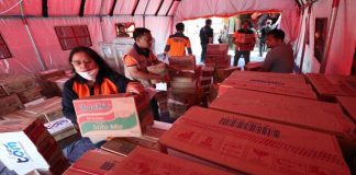 56 Ton Bantuan dari Sumsel Tiba di Silangit, Perkuat Logistik BNPB untuk Korban Bencana Hidrometeorologi Tiga Provinsi