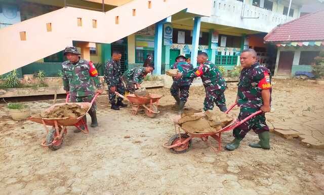 Kado Natal Terindah di Langsa: Saat Lintas Agama Bersatu Sapu Sisa Banjir