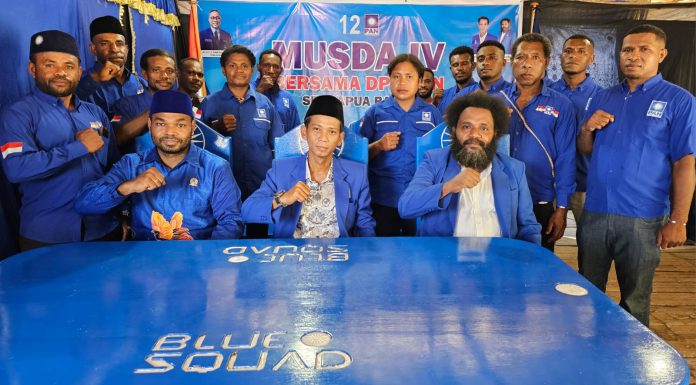 Yulius Malton Paramma Kembali Pimpin Partai PAN Teluk Bintuni Periode 2025 -2029