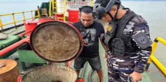 Penggerebekan di Makassar, TNI AL Amankan 106 KL Solar Diduga Subsidi Tanpa Izin Layar