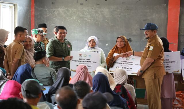 259 KK Korban Banjir Aceh Tamiang Terima Bantuan Hunian Rp1,8 Juta dari BNPB