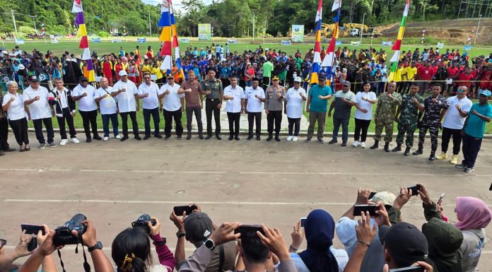 Rangkaian Perayaan HUT ke 23 Teluk Bintuni Resmi Bergulir, Porseni Menjadi Kegiatan Pembuka