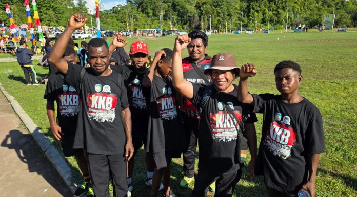 KKB SMP Satu Atap Moyeba Bertekad Raih Juara di Ajang Porseni Teluk Bintuni