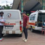 Ambulan Yayasan Phapeda Standby Selama Rangkaian HUT ke 23 Teluk Bintuni