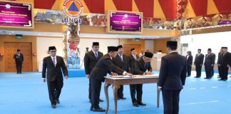 Pelantikan Pejabat BNPB 2026: Kepala Biro SDM hingga Direktur Rehabilitasi