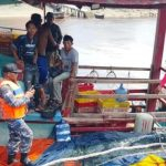 Kapal Ikan KM. Mitra Jaya Tenggelam di Perairan Tanjung Api Asahan, Dua Awak Masih Hilang
