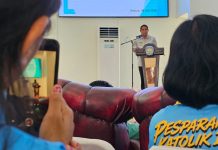 Bupati Anisto Ajak Panitia Pesparani IV Pabar dan Masyarakat Teluk Bintuni Menjadi Tuan dan Nyonya yang Baik