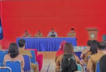 Kadin Dikbudpora Evaluasi Disiplin Pegawai untuk Tingkatkan Pelayanan Pendidikan di Teluk Bintuni