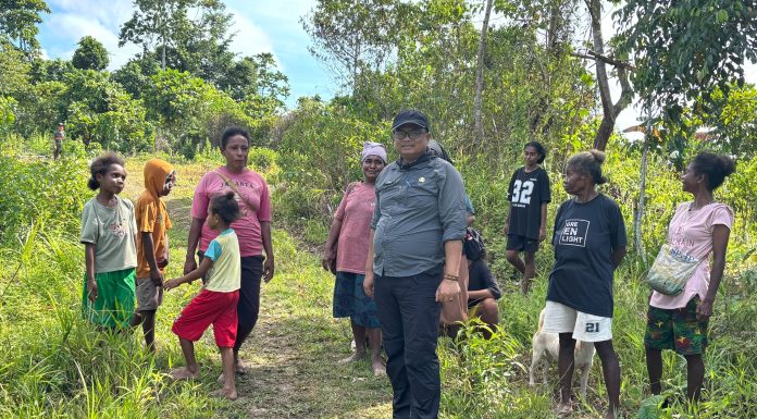 Bangun Dua RKB di Wimbro, Dinas Dikbudpora Teluk Bintuni Jamin Kebutuhan Pendidikan Dasar Anak Pesisir