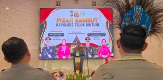 Sambut Kapolres Baru, Bupati Teluk Bintuni Berharap Sinergi dan Kolaborasi Dapat Ditingkatkan