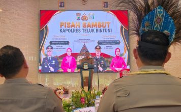 Sambut Kapolres Baru, Bupati Teluk Bintuni Berharap Sinergi dan Kolaborasi Dapat Ditingkatkan