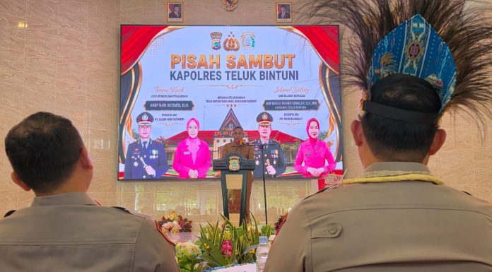 Sambut Kapolres Baru, Bupati Teluk Bintuni Berharap Sinergi dan Kolaborasi Dapat Ditingkatkan