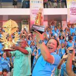 Harapan Wabup Joko Lingara dan Istri Terpenuhi, Piala Bergilir Pesparani Tinggal di Teluk Bintuni