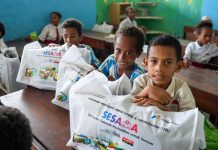 Pertamina Hadirkan Program SESAMA untuk Dorong Semangat Belajar Anak di Doromena Papua