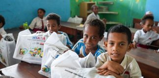 Pertamina Hadirkan Program SESAMA untuk Dorong Semangat Belajar Anak di Doromena Papua
