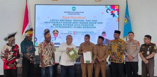 Marga Bauw dan Patiran Tuntut Denda Adat 500 Miliar Terkait Eksploitasi Migas di Weriagar