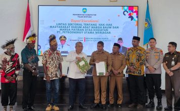 Marga Bauw dan Patiran Tuntut Denda Adat 500 Miliar Terkait Eksploitasi Migas di Weriagar