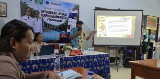 Menjaga Kelestarian Cerita Rakyat Tujuh Suku, Dinas Perpustakaan Teluk Bintuni Gelar Workshop