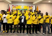Sah! Joni Nehemia Pakage Nahkodai Golkar Nabire, Bidik 6 Kursi di Pemilu 2031
