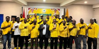 Sah! Joni Nehemia Pakage Nahkodai Golkar Nabire, Bidik 6 Kursi di Pemilu 2031