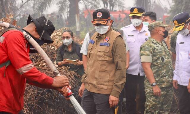 Upaya BNPB dan TNI Tangani Karhutla Kalteng: Tinjau Pulang Pisau hingga Gelar Rakor