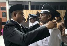 Tiga Kepala Kampung di Wamesa di Lantik, Bupati Teluk Bintuni Ambil Sumpah dan Janjinya