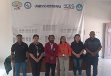Mahasiswa MSP UKiP Sorong Elison Walianggen Teliti Indeks Kebersihan Pantai Suprau